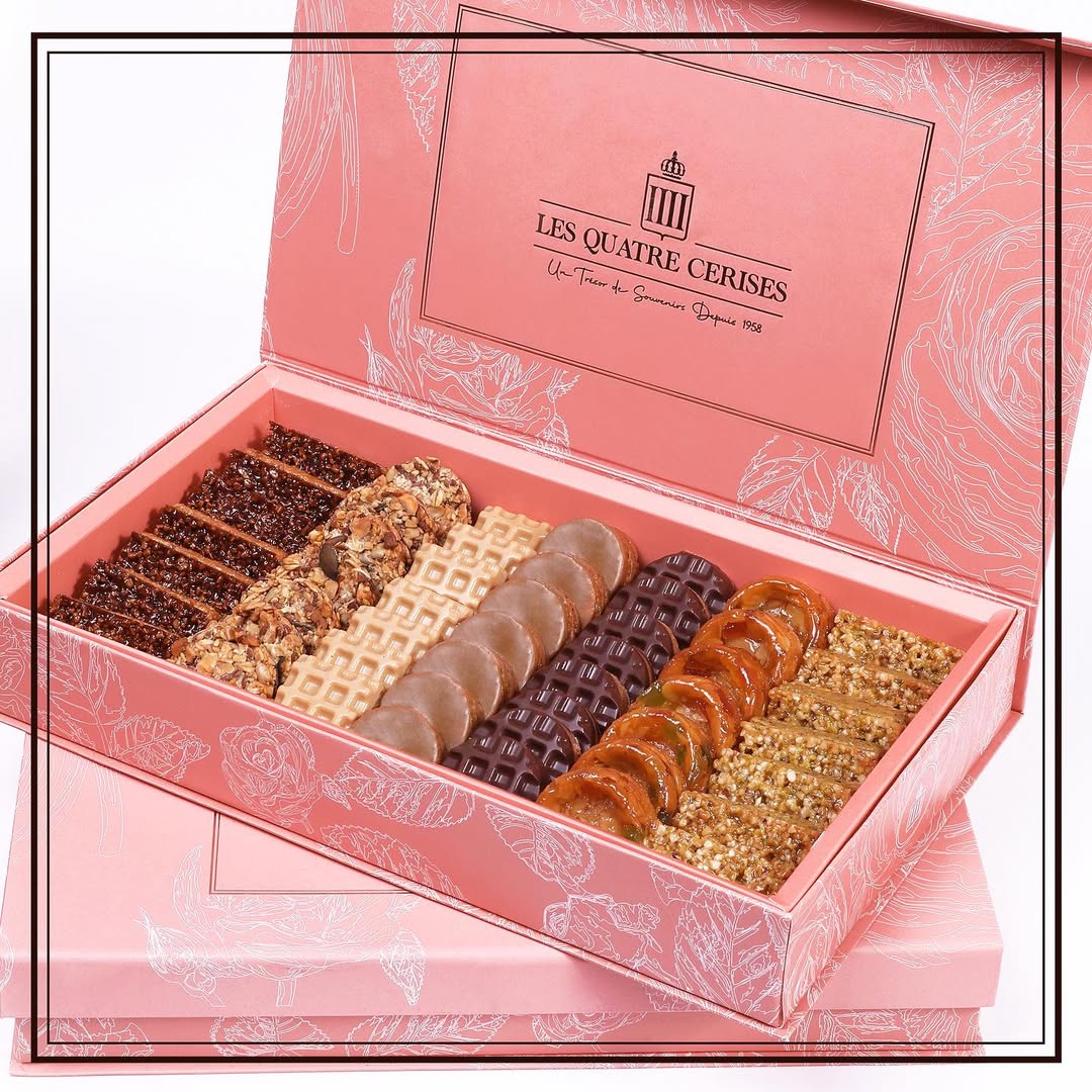 Coffret Prestige : Nougat Artisanal aux Amandes et Caramel au Miel de l'Atlas