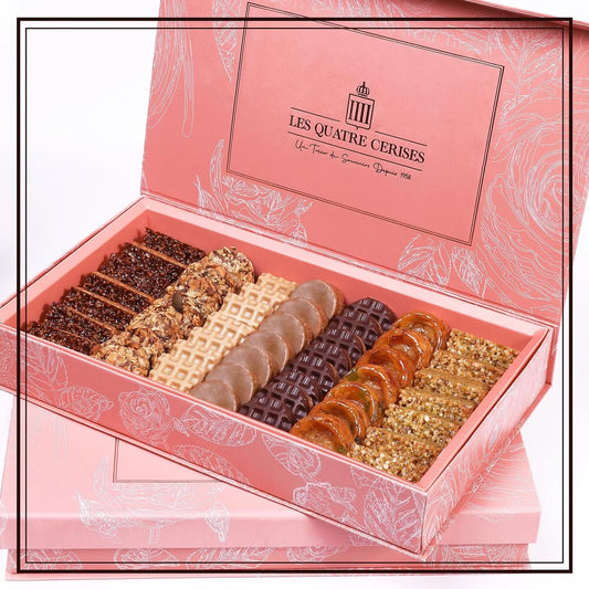 Coffret Prestige : Nougat Artisanal aux Amandes et Caramel au Miel de l'Atlas