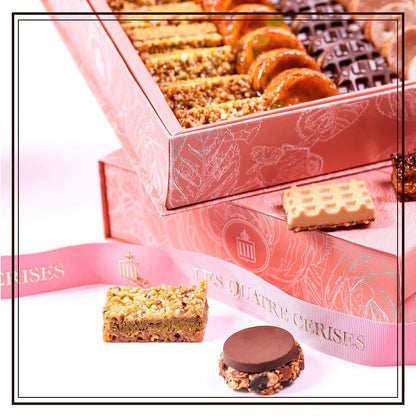 Coffret Prestige : Nougat Artisanal aux Amandes et Caramel au Miel de l'Atlas