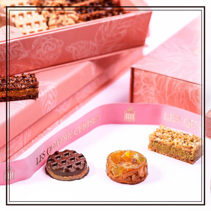 Coffret Prestige : Nougat Artisanal aux Amandes et Caramel au Miel de l'Atlas